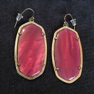 Kendra Scott Burgundy Illusion Danielle Earrings